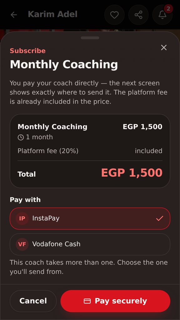 Pay your coach directly
